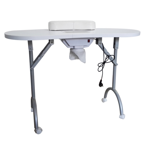 Zhenyao Portable Manicure Table With Vent MT-008 White