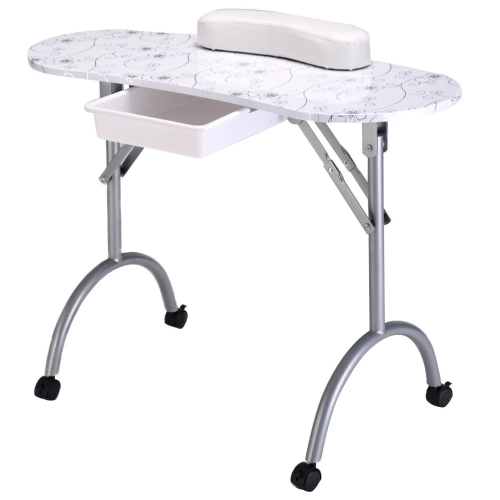 Zhenyao Nail Technician Desk Workstation MT-017F White