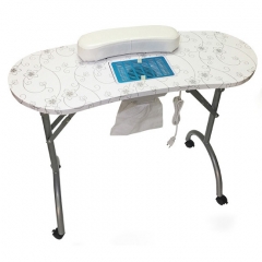 Zhenyao Portable Manicure Table for Sale MT-020 White