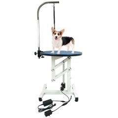 Electronic Rotatable Pet Grooming Table EGT-301 Blue