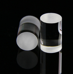 Custom Cylinder Endoscope Rod Lens / Optical Polished Sapphire Rod Lens / Sapphire Cylindrical Rod Lens