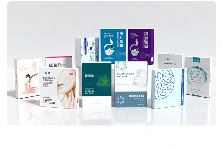 Customized packaging boxes, color boxes, customized white cardboard airplane boxes, product packaging boxes, cosmetic boxes printing