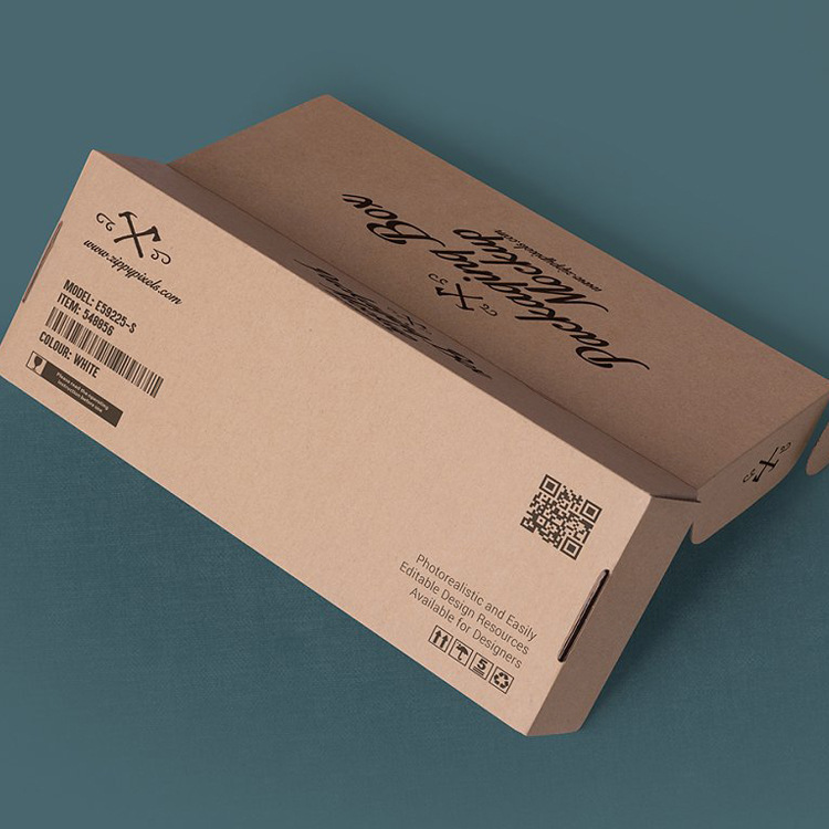 Custom Logo Printed Carton Cardboard Shipping Box Corrugated Packaging Box Carton Packaging Box