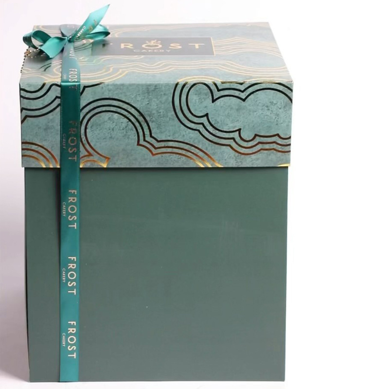 Surprise box explosion gift box small luxury 6-inch cake box Internet celebrity confession birthday box thickened cake empty box