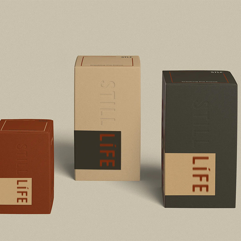Customized Body Care Essence Lotion Packaging Box Kraft Paper Double Socket Color Box Frosted Cosmetic Gift Box