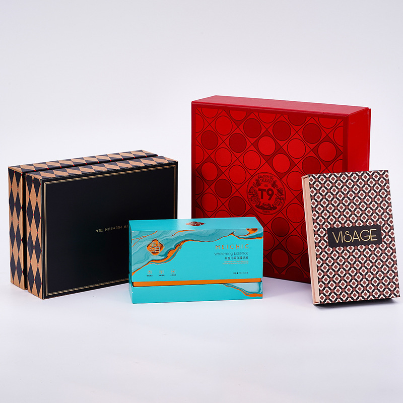 High-end instant bird's nest packaging box customized world cover hardcover bird's nest gift box honey tea packaging empty box custom made