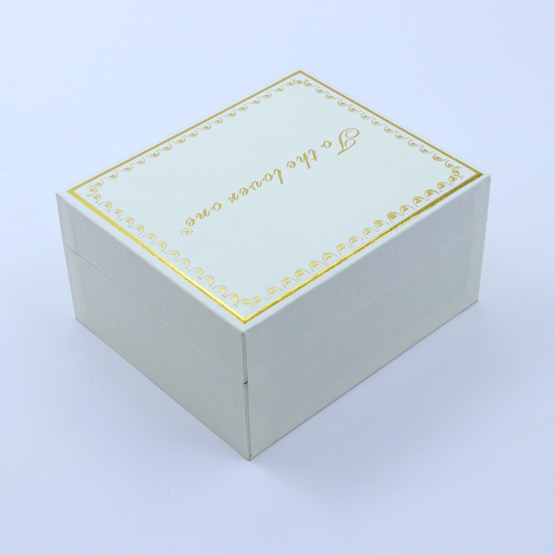Manufacturer customized luxury men's mechanical watch box PU leather wrist watch box one-piece box flip cover watch box