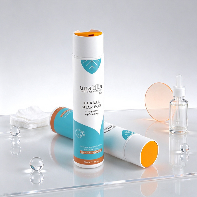 300ml HDPE Cylindrical Bottle with Disc Top Cap