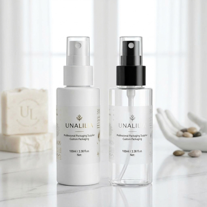 100ml PET Fine Mist Spray Bottle