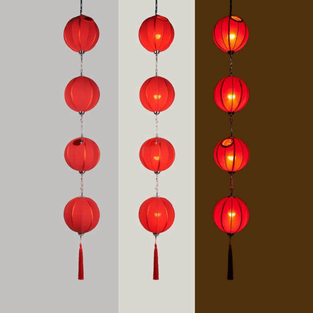 Chinese Hand-Painted Pumpkin Restaurant Pendant Light Balcony Corridor Hanging Lamp Pastoral Birds Bedroom Pendant Lamps