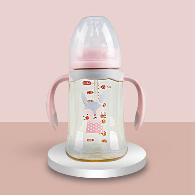 PPSU Baby Feeding Bottle 240ml Wide-neck Baby Bottle