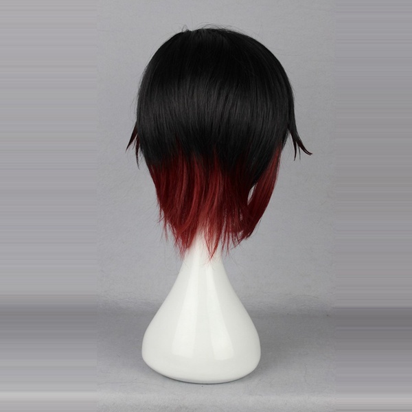 Cosplay Costume Wigs Short Party Hair 13.77 inch Rose Red Cosplay Wig