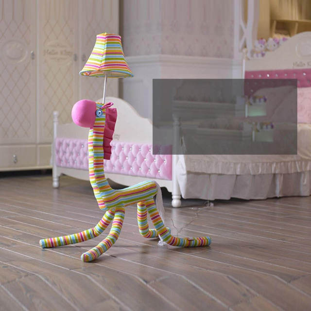 OOVOV Cartoon Color Horse Kids Room Floor Lamp Creative Child Bedroom Room Floor Lamps Baby Room Floor Light