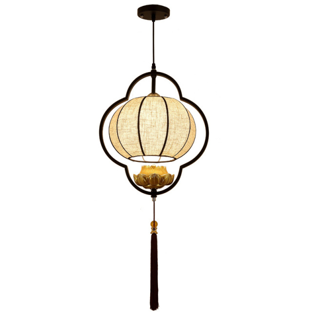 OOVOV Chinese Style Small Pendant Lights-Dining Room Balcony Aisle Stairs Pendant Lamps Chandeliers
