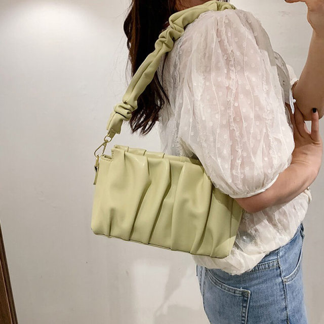 Womens Bag Soft Dumpling Pouch Shoulder Bag Cloud Bag Tote