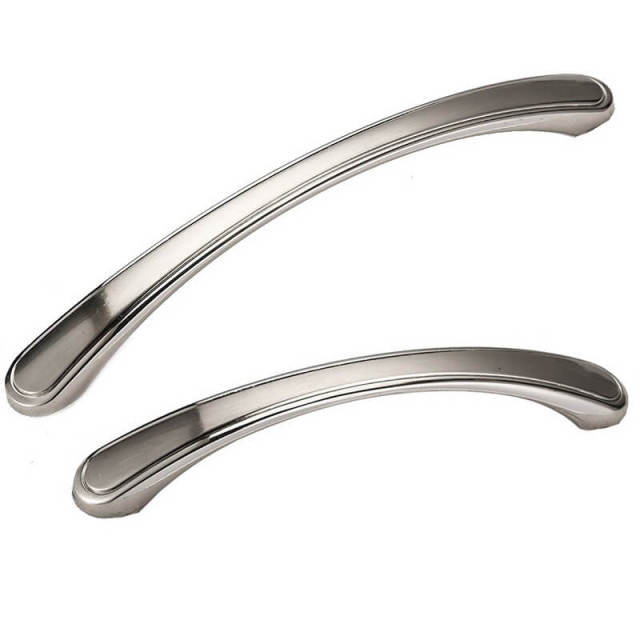 OOVOV 2PCS Metal Kitchen Cabinets Furniture Wardrobe Medicine Handle in Silver Door Hardware