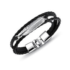 black+silver clasp