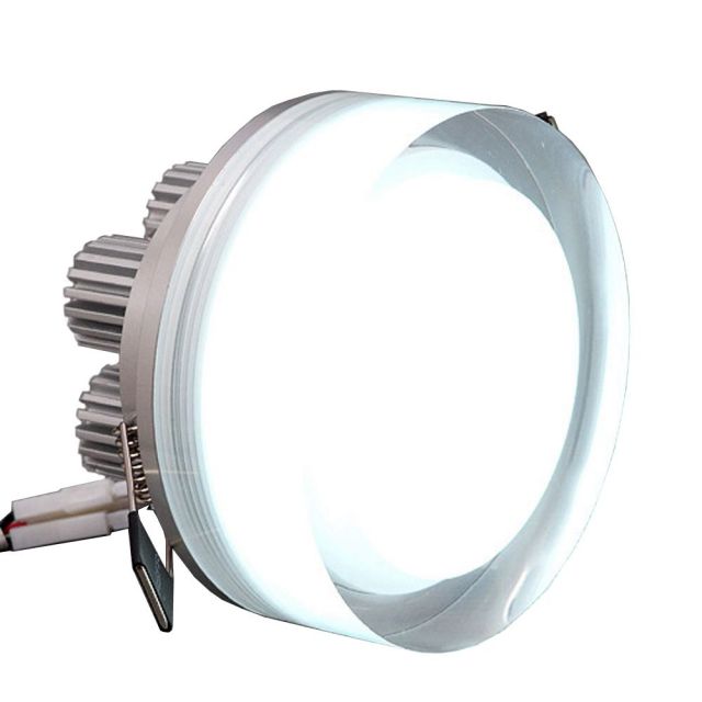 OOVOV LED Downlight Living Room Downlights Balcony Corridor Ceiling Lamp Embedded Installation Open Hole