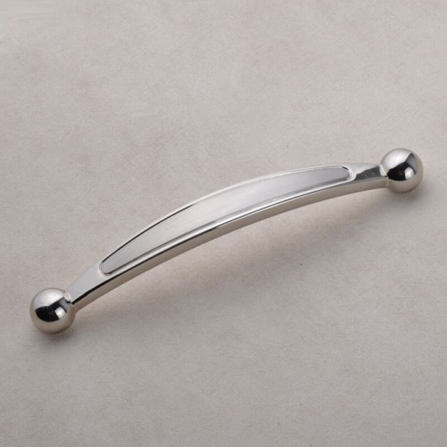 OOVOV 2Pcs Cabinet Pulls,Drawer Cupboard Wardrobe Simple Zinc Alloy Door Handle