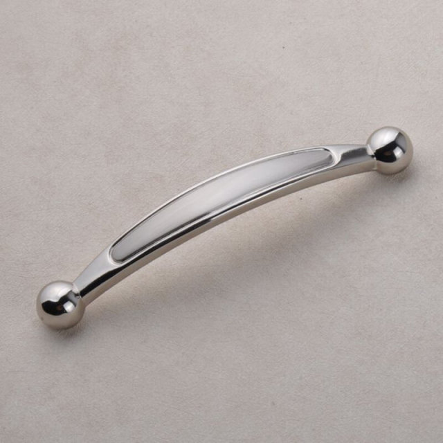 OOVOV 2Pcs Cabinet Pulls,Drawer Cupboard Wardrobe Simple Zinc Alloy Door Handle