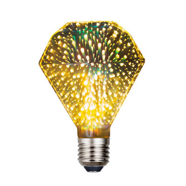 Firework Light Bulbs LED 3D Decorative Light Source 2W