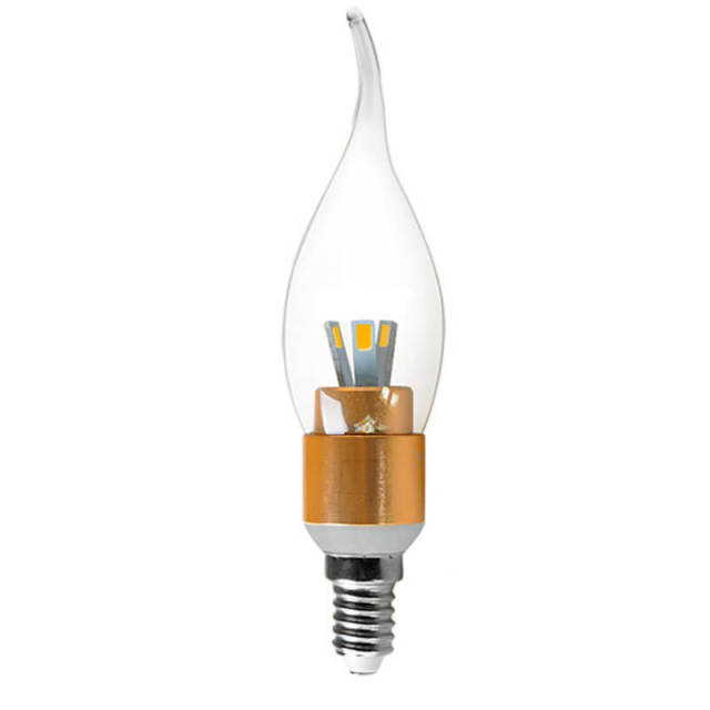 OOVOV LED Candelabra Bulb 3W/4W/5W/7W Daylight White 6000K LED Candle Bulbs 30-50 Watt Light Bulbs Equivalent E14 Candelabra Base LED Candle Bulb