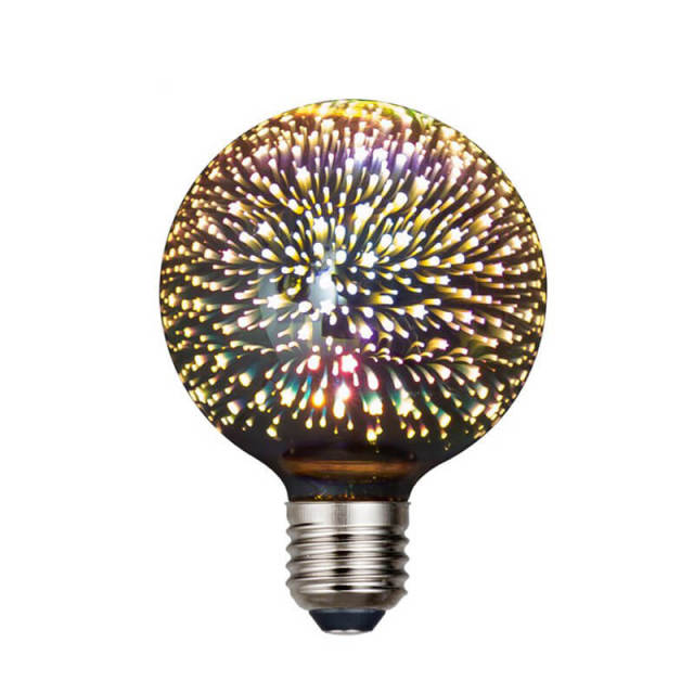 Firework Light Bulbs LED 3D Decorative Light Source 2W