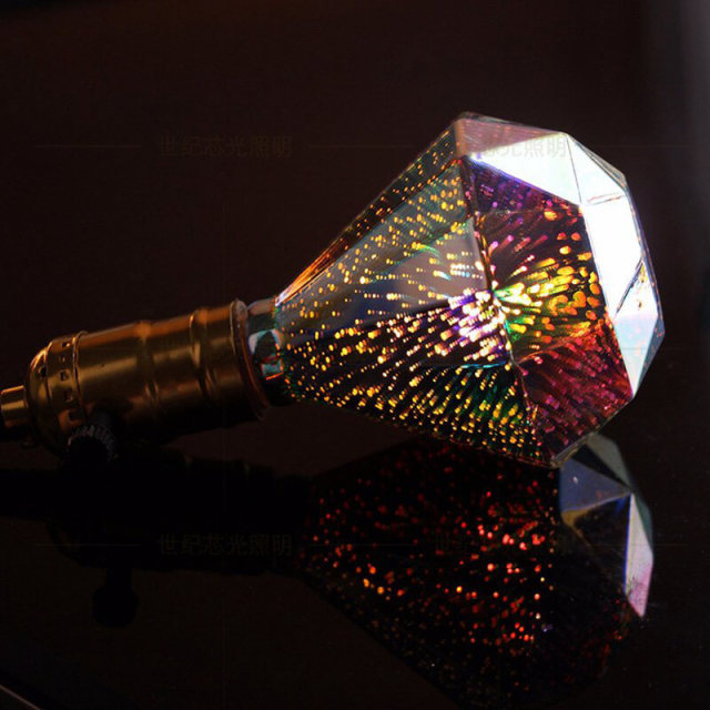 Firework Light Bulbs LED 3D Decorative Light Source 2W