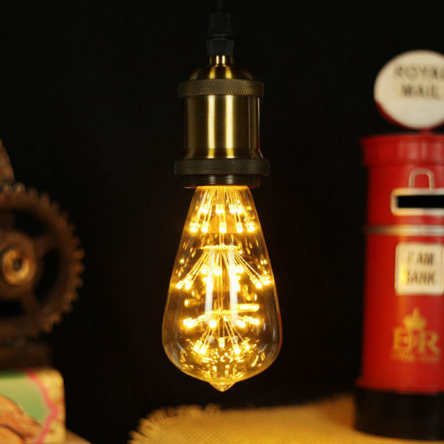 Gypsophila Edison Bulb Vintage Style 3W E27 Medium Base Light Bulbs