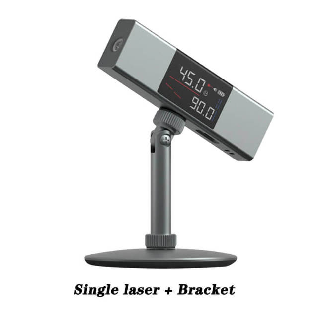Electronic Level Angle Finder Protractor - Chargeable Precise Measuring Tool 2 in 1