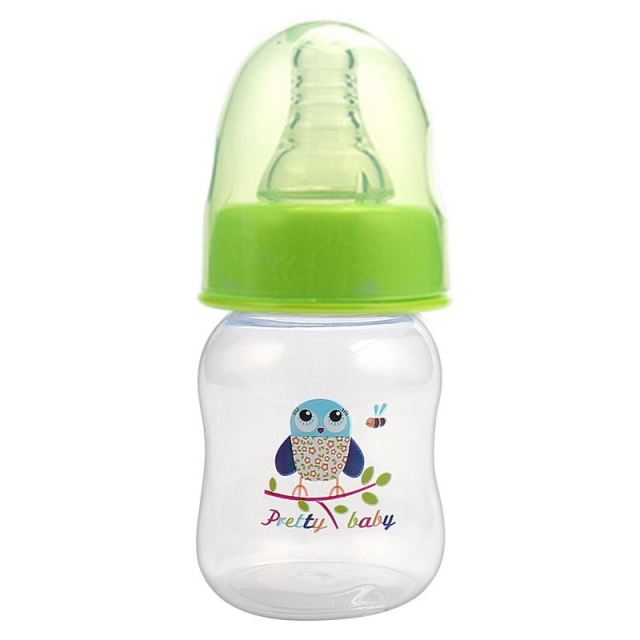 Baby Bottle - 2 Ounces PP Nursing Bottle for Newborn Baby