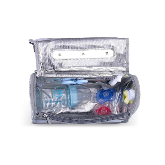UV Light Sanitizer Bag with 9 UVC Light Bulbs Portable and Rechargeable Kills 99.9% Germs in 3 Minutes