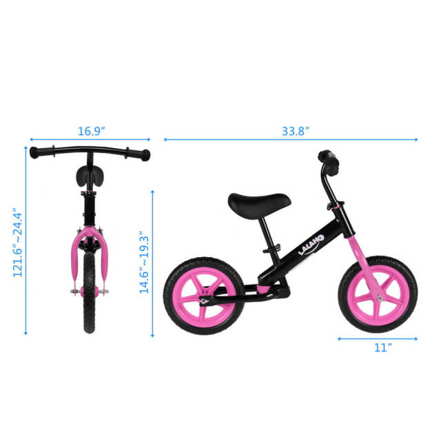 OOVOV Kids Balance Bike - Beginner Toddler Bike - Girls &amp; Boys 2-5 Years