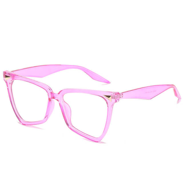 Vintage Glasses Frame Women Colorful Frame with Clear Lens Eyeglasses