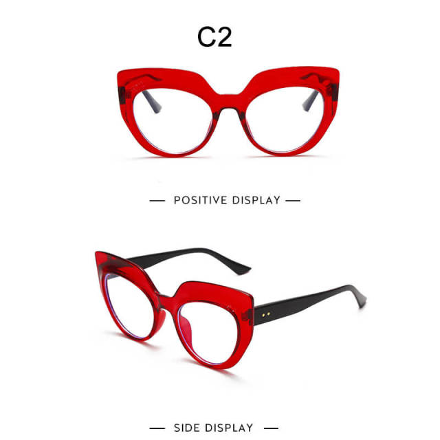 Women Men Optical Glasses Vintage Cat Eye Eyeglasses Spectacle Frame