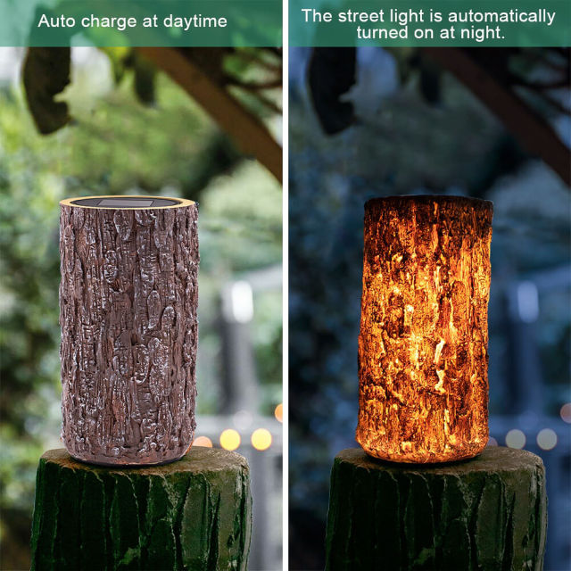 Outdoor Landscape Lamp Outdoor Waterproof Solar LED Landscape Light Stump Light