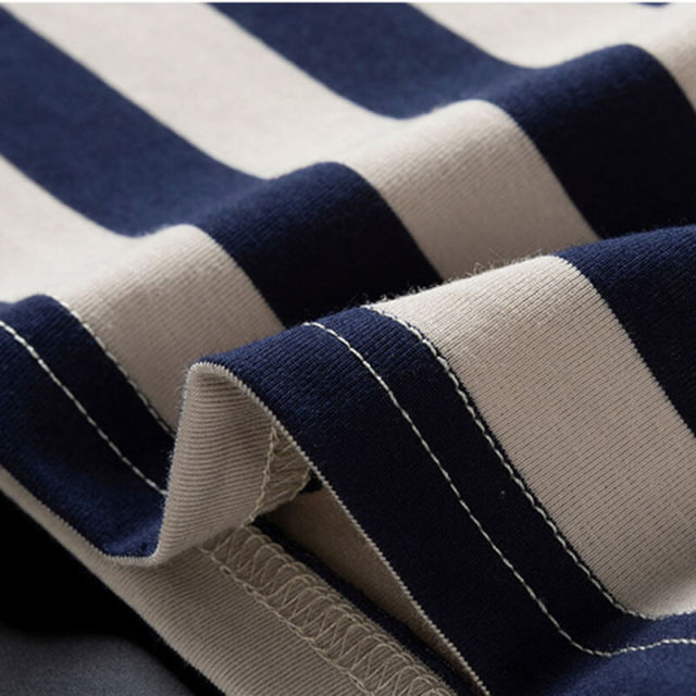 Striped Polo Shirt Men Summer Short Sleeve Fashion Tees Tops Casual Male