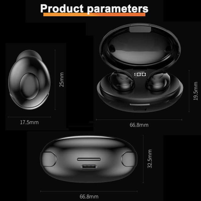 Wireless Headphones Bluetooth 5.0 Earphones TWS Mini In-Ear Sports Running Headset With Mic Charging-Box For Phones
