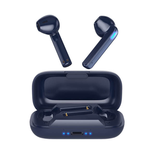 TWS Wireless Bluetooth Headphone Touch Control Bluetooth 5.0 In-Ear Headset Sports Waterproof Earphone with Mic