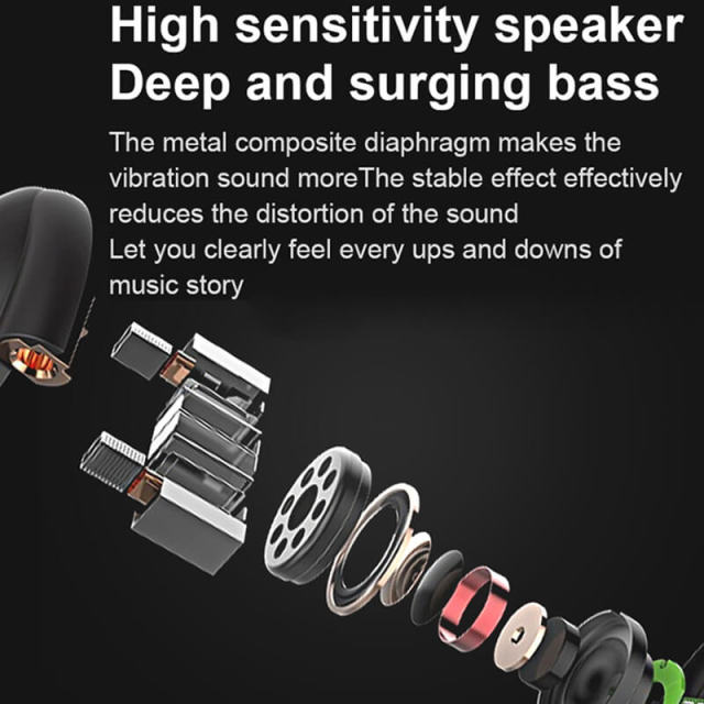 Mini Bluetooth Earphone 5.0 Wireless Bluetooth Earphone Single Ear Sports Earbuds