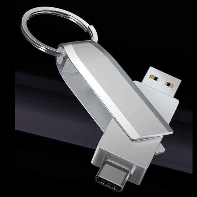 USB Type-C Flash Drive Dual USB 2.0 Thumb Drive for Android Smartphones Tablets MacBook