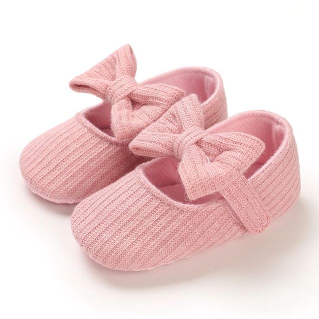 Baby Girls Cotton Shoes Spring Toddlers Prewalkers Soft Bottom 0-18M