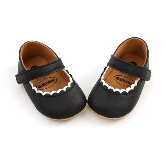Baby Shoes Baby Boy Girl Leather Shoes Anti-slip Toddler First Walkers