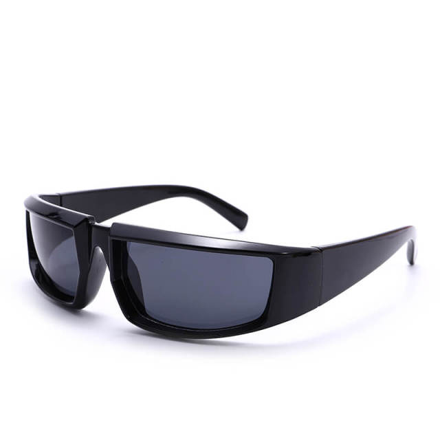 Punk Sunglasses For Women Unique Sports Sunglasses Men UV400 Goggle Shades Mirror Colorful Fashion Eyewear