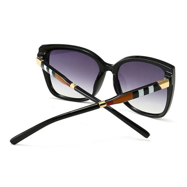 Square Sunglasses Women Stripe Ultralight Vintage Glasses Frames Men Fashion Optical Computer Glasses