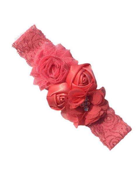 Baby Headband Newborn Lace Rose Elastic Hair Band Hair Accessories