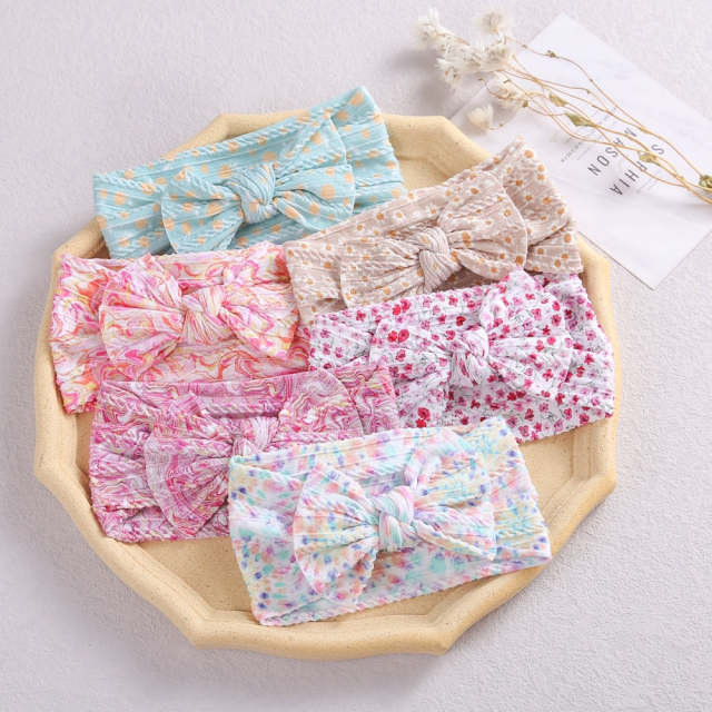 Baby Girl Nylon Headbands Newborn Headbands and Bows Hair Accessories