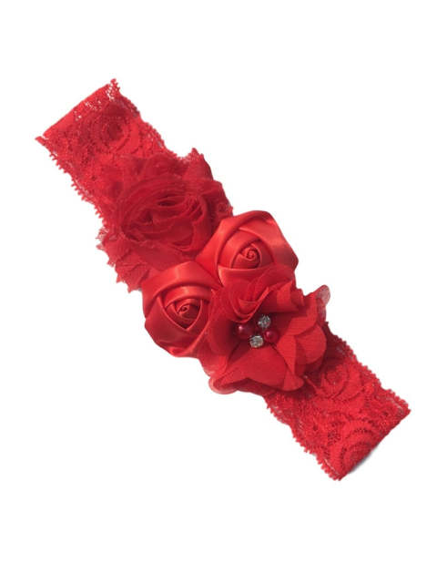 Baby Headband Newborn Lace Rose Elastic Hair Band Hair Accessories