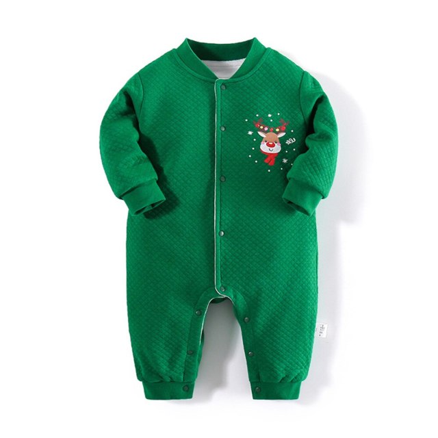 Christmas Baby Boys Clothes Toddler Xmas Elk Overalls Rompers For Kids