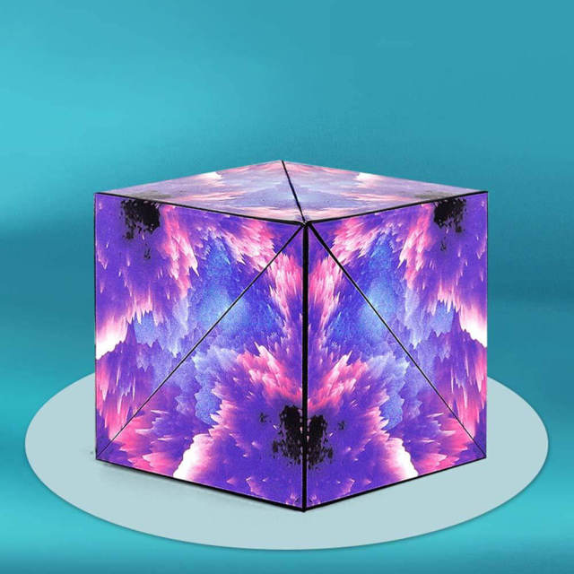 3D Magic Magnetic Cube For Kids Game Puzzle Cube Antistress Toy Adults Cubo Fidget Toys Shapes Shifting Box Collection Kids Toys